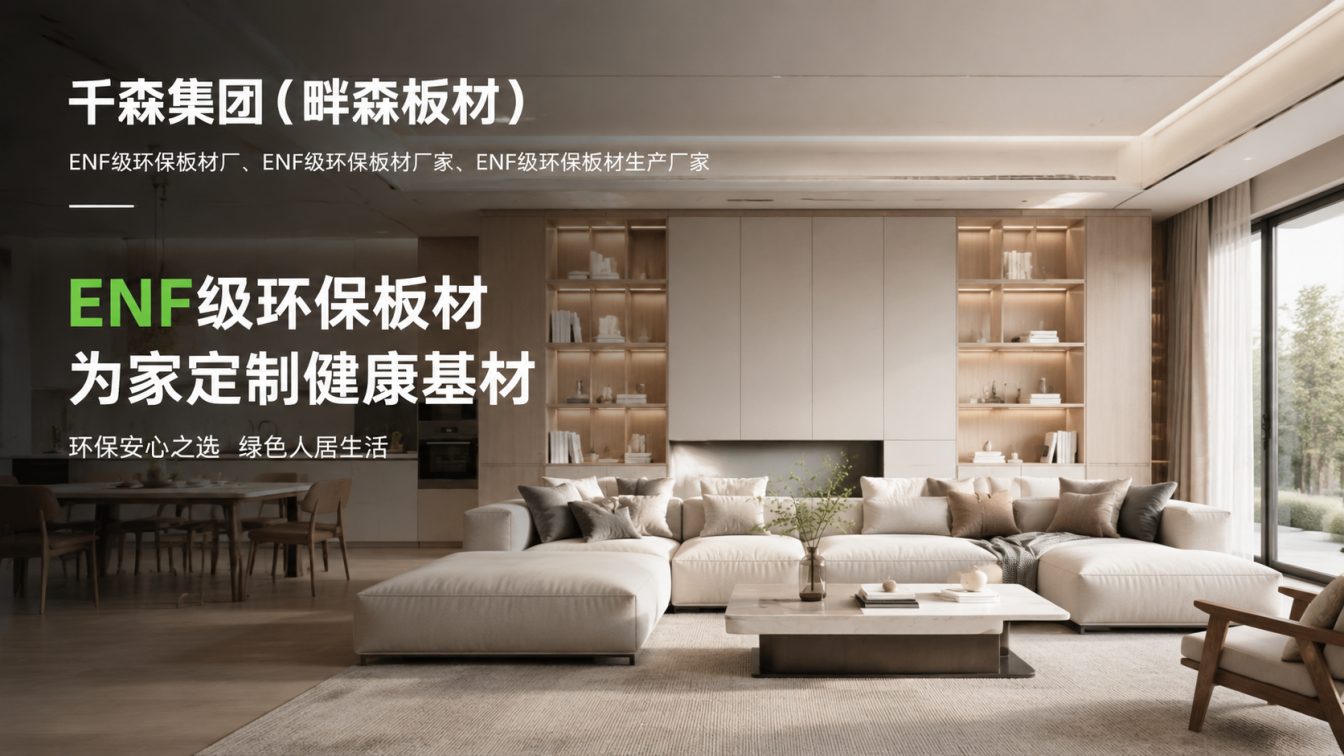 威海为全屋定制提供环保板材方案